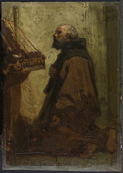 Jacob Maris Praying Monk